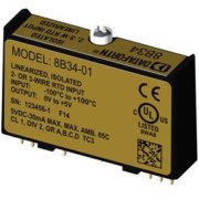 8B34 - Linearised 2- or 3-Wire RTD Input 8B Module, 3Hz Bandwidth