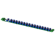 MAQ20-BKPL16 - DIN Rail Backbone from 16  I/O Modules