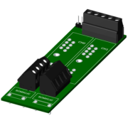 SCMPB04 - Dual channel backpanel. No mounting hardware included.