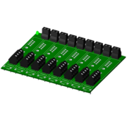 SCMPB07-1 - 8-channel  backpanel  without   cold  junction  compensation circuits. Use when cost  savings is desired and thermocouple input modules SCM5B37 and SCMPB47 will not be used