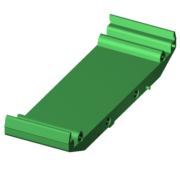 SCMXBE - DIN rail base element without snap foot