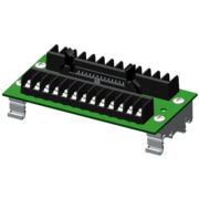 SCMXIF-DIN - Rail DIN universal interface board